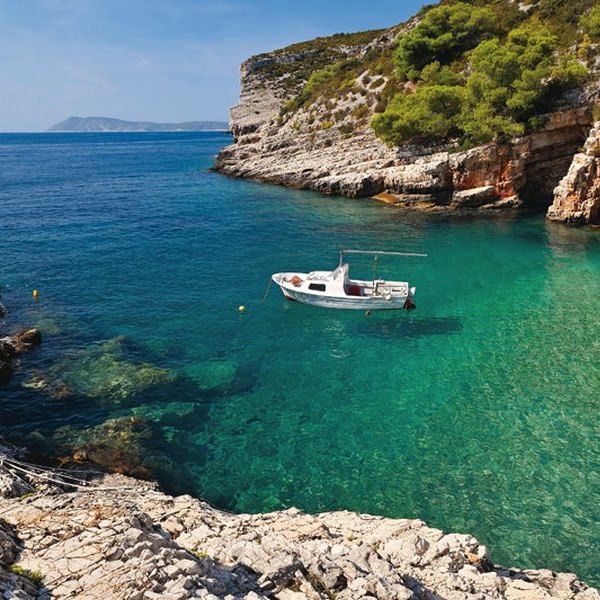 uvala pritiscina, otok vis